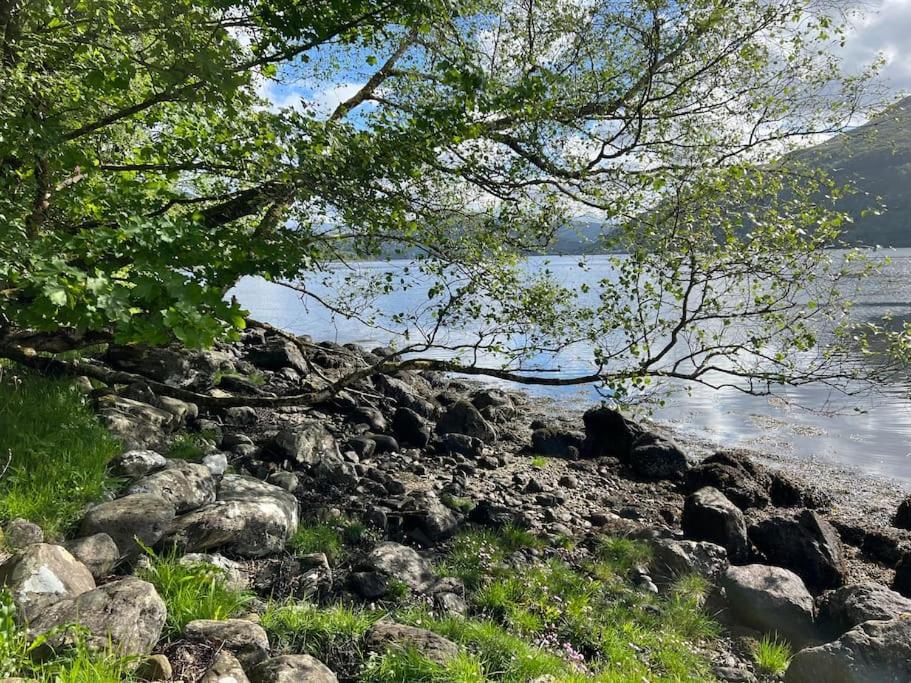 Waterside 3 Bed Cottage, Hot Tub, Sauna, Pvt Beach Arrochar Exteriér fotografie