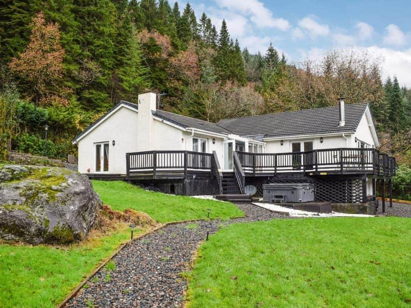 Waterside 3 Bed Cottage, Hot Tub, Sauna, Pvt Beach Arrochar Exteriér fotografie